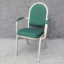 Chaise d&#39;accoudoir vert (YC-ZL12-01)